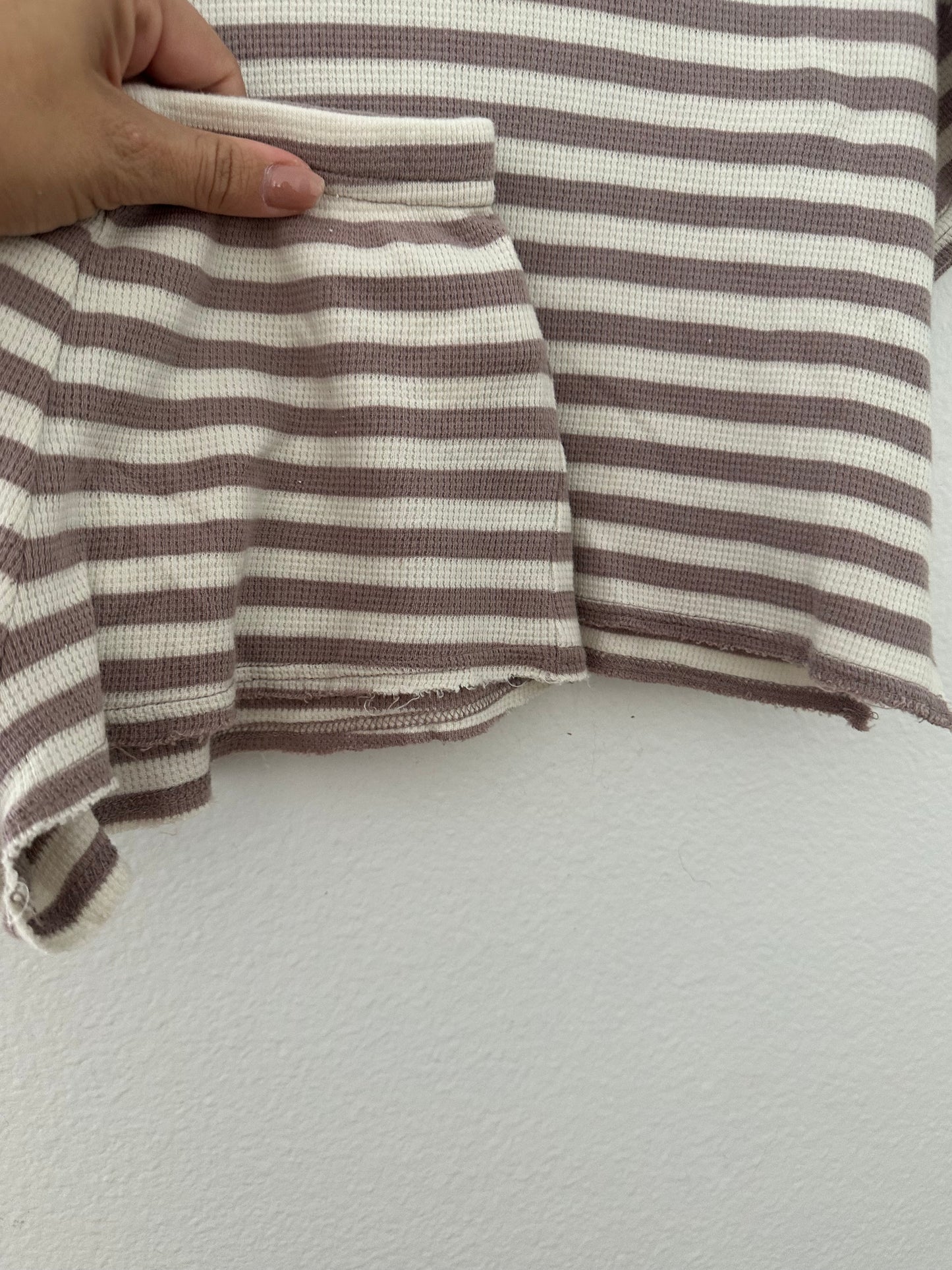 Rylee + Cru raw hem waffle set (2/3)