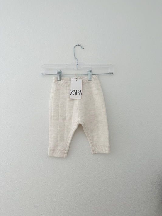 Zara white knit pants (9/12)