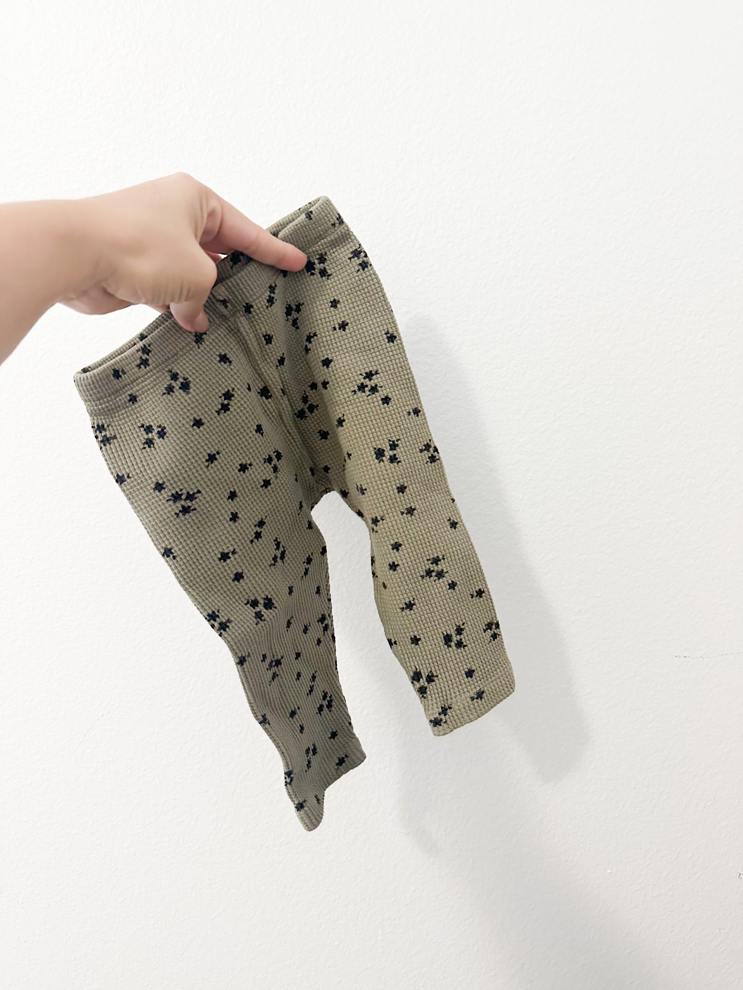 Zara waffle leggings 6/9