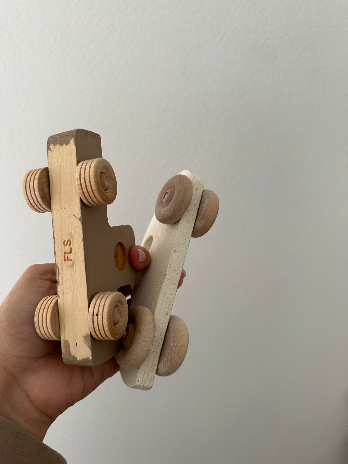 Wooden cars