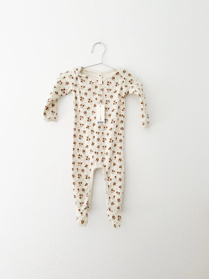 Q by Quincy Mae floral one piece (6/12)