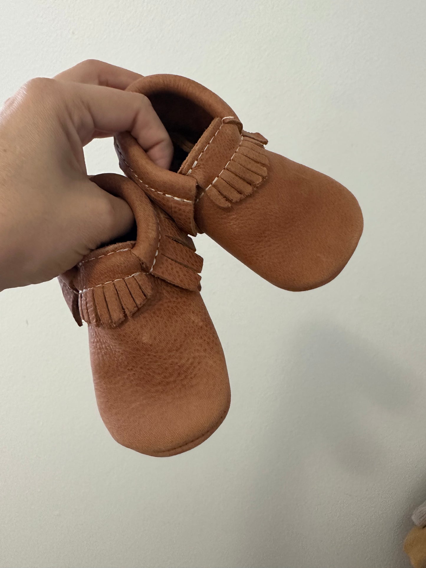 Freshly picked Zion moccasin baby shoe || size 5