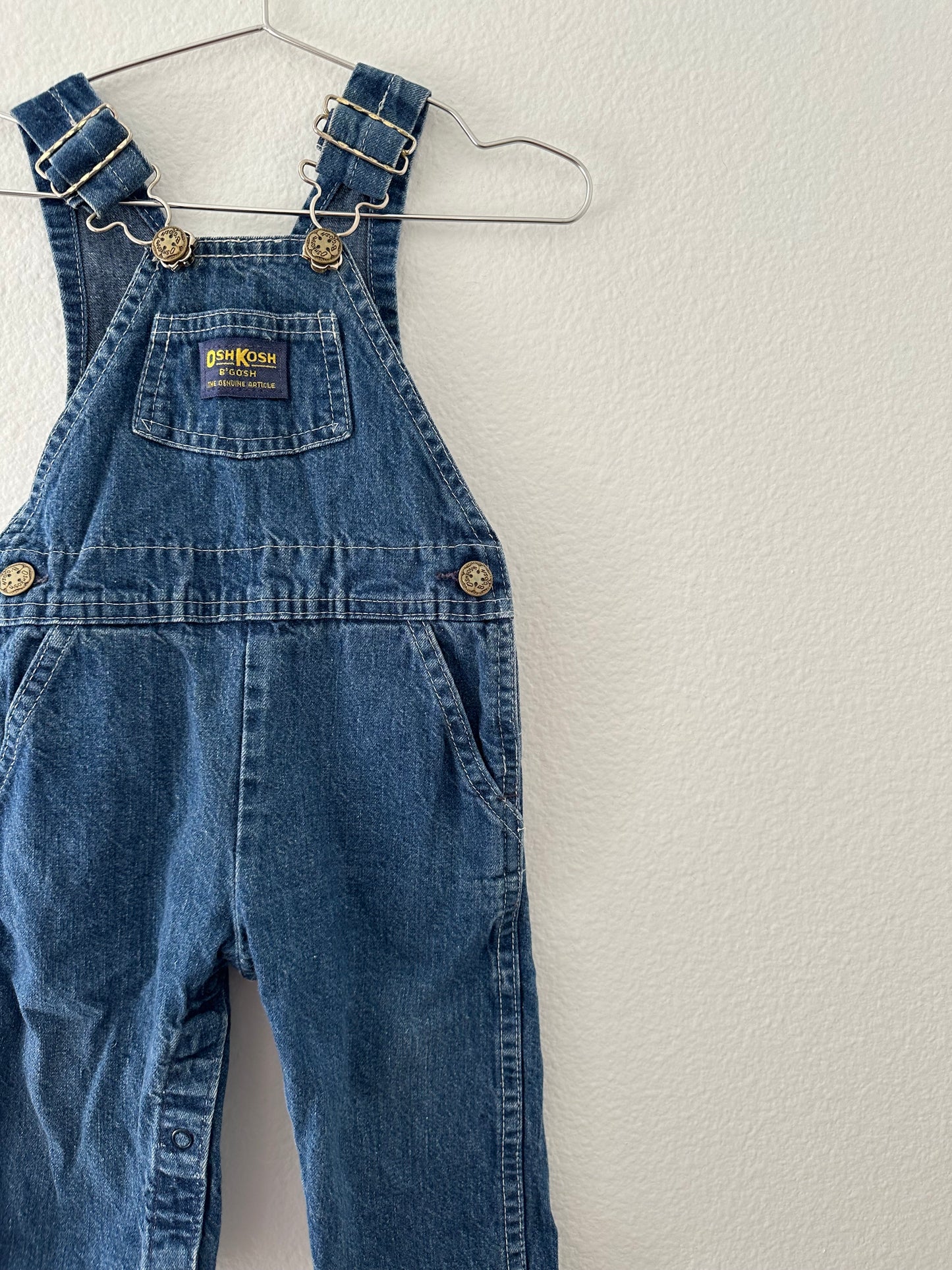 Vintage Oshkosh overalls || 12M