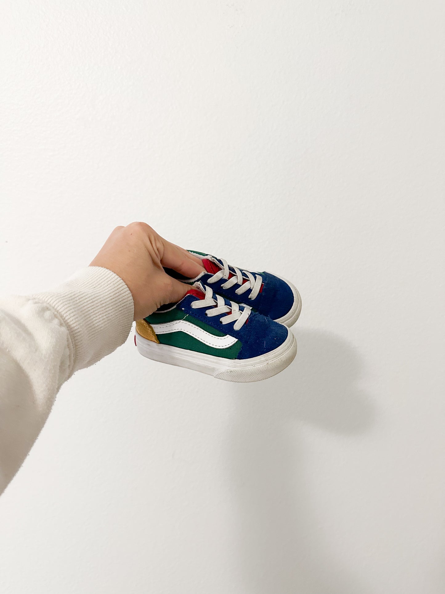 Vans old skool toddler elastic lace || 6C