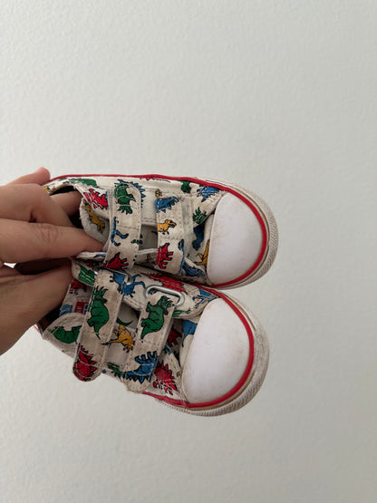 Converse dino Velcro shoes || 8C