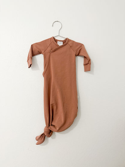 Dax + Lennon infant knot gown|| NB
