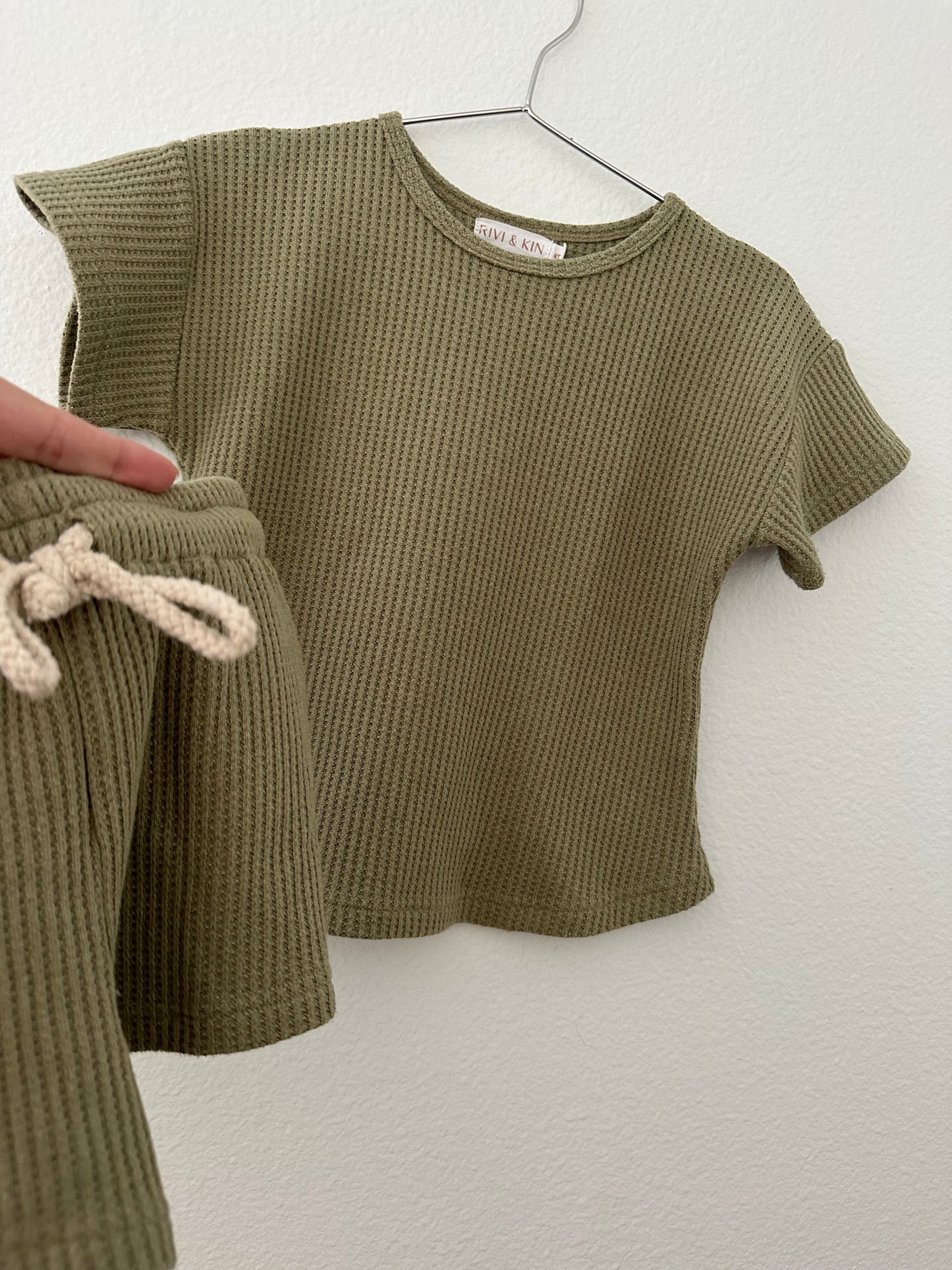 Rivi + Kin waffle set (4T)