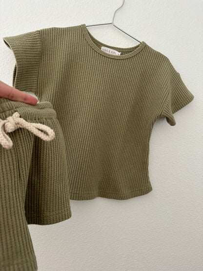 Rivi + Kin waffle set (4T)