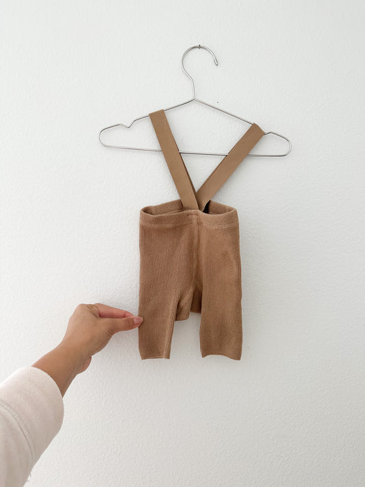 Eorthy retro ribbed suspender shorts (6/12)