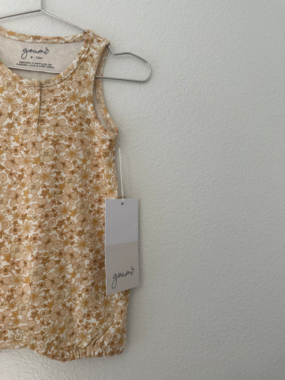 Goumi floral romper || 6/12
