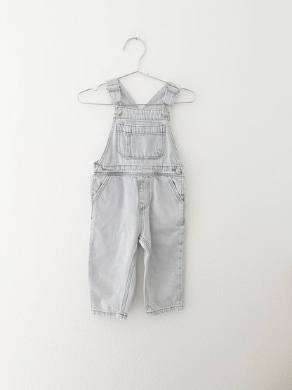 Zara denim overalls || 12/18