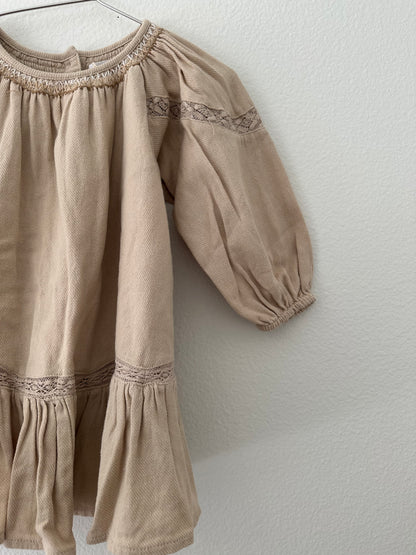 Zara thick linen dress (18/24)