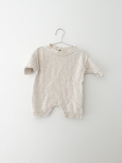 Oat sprinkle knit playsuit (6/12)