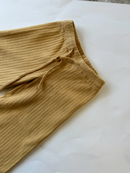 Ghanda ribbed wide leg pants II 1/2Y