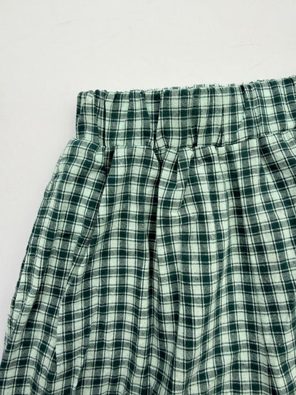 Fostered || green grid pant || size 2