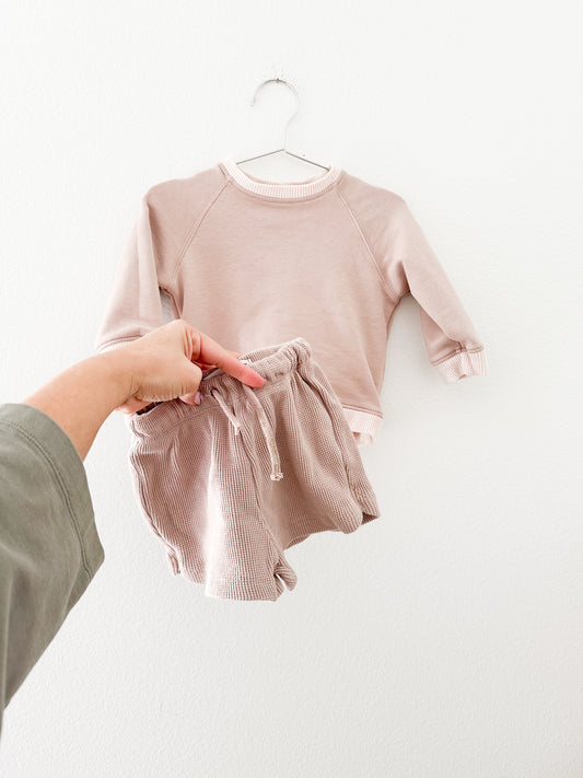 Zara waffle set ||12/18