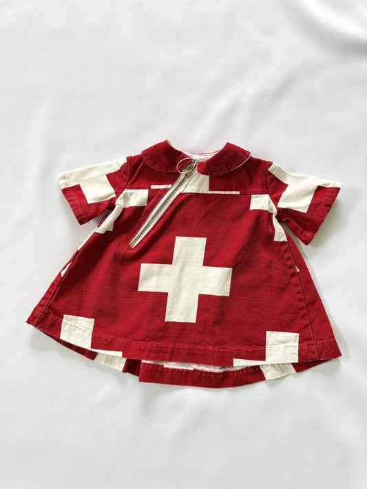 Dutch lion red flag dress 12/24