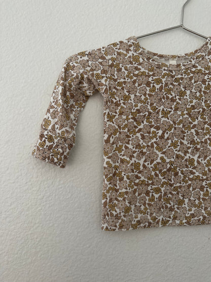 Quincy Mae floral top (0/3)