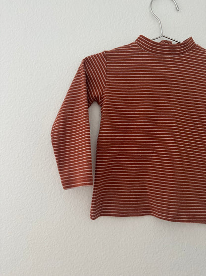 Zara striped rust long sleeve (18/24)