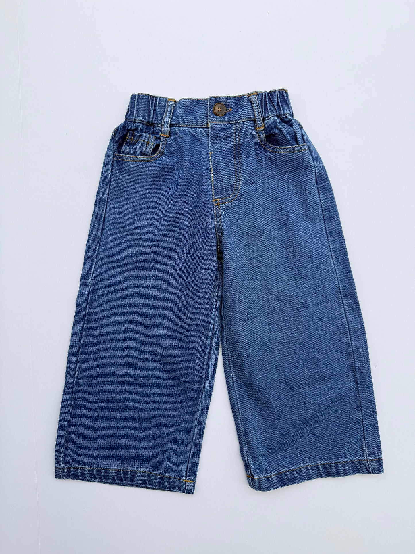 Fostered || wide leg denim || size 3