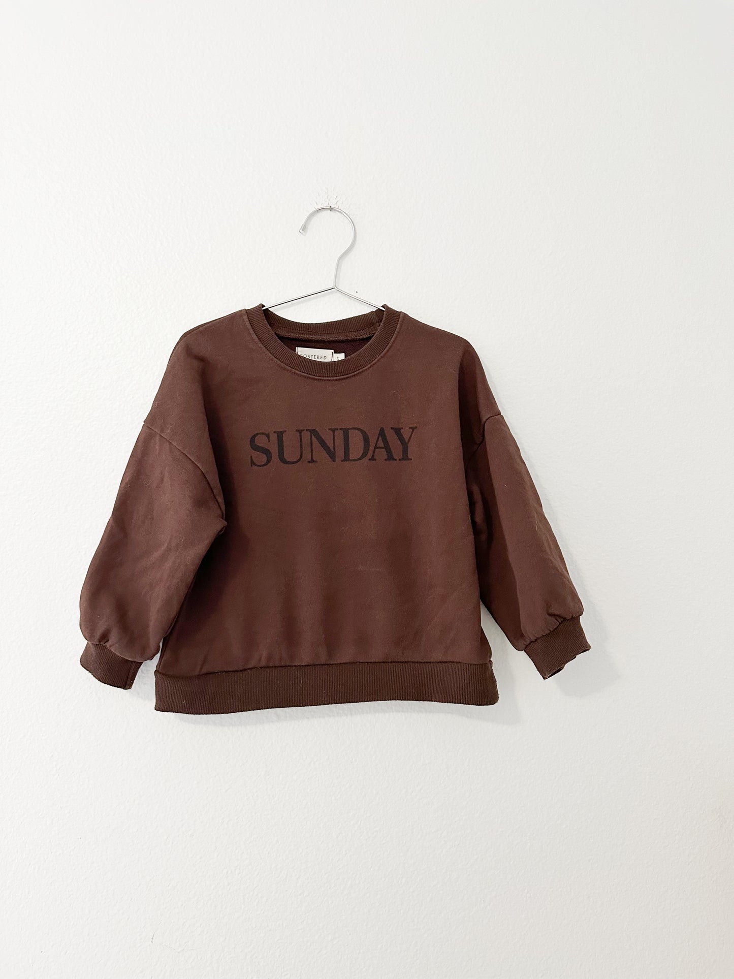 Fostered collection Sunday sweatshirt || 4T