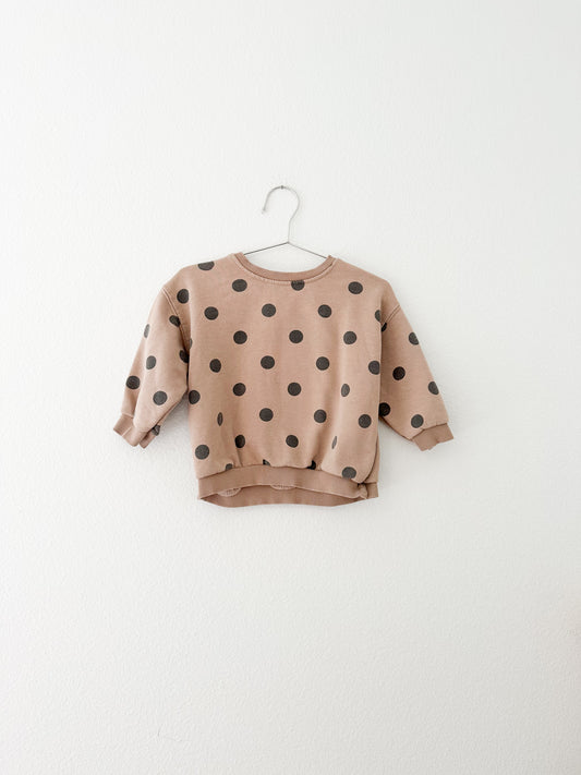 Zara polka dot sweatshirt (12/18)