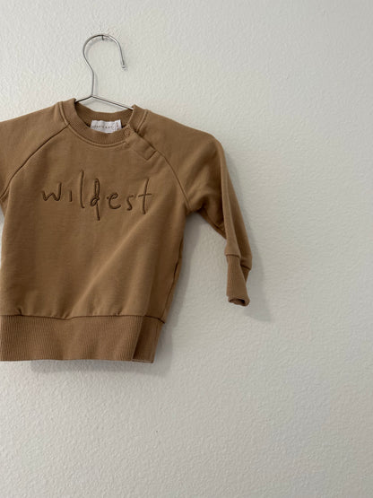Jamie Kay wildest sweatshirt|| mocha (3/6)