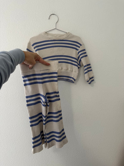 Millk ribbed set || 3T