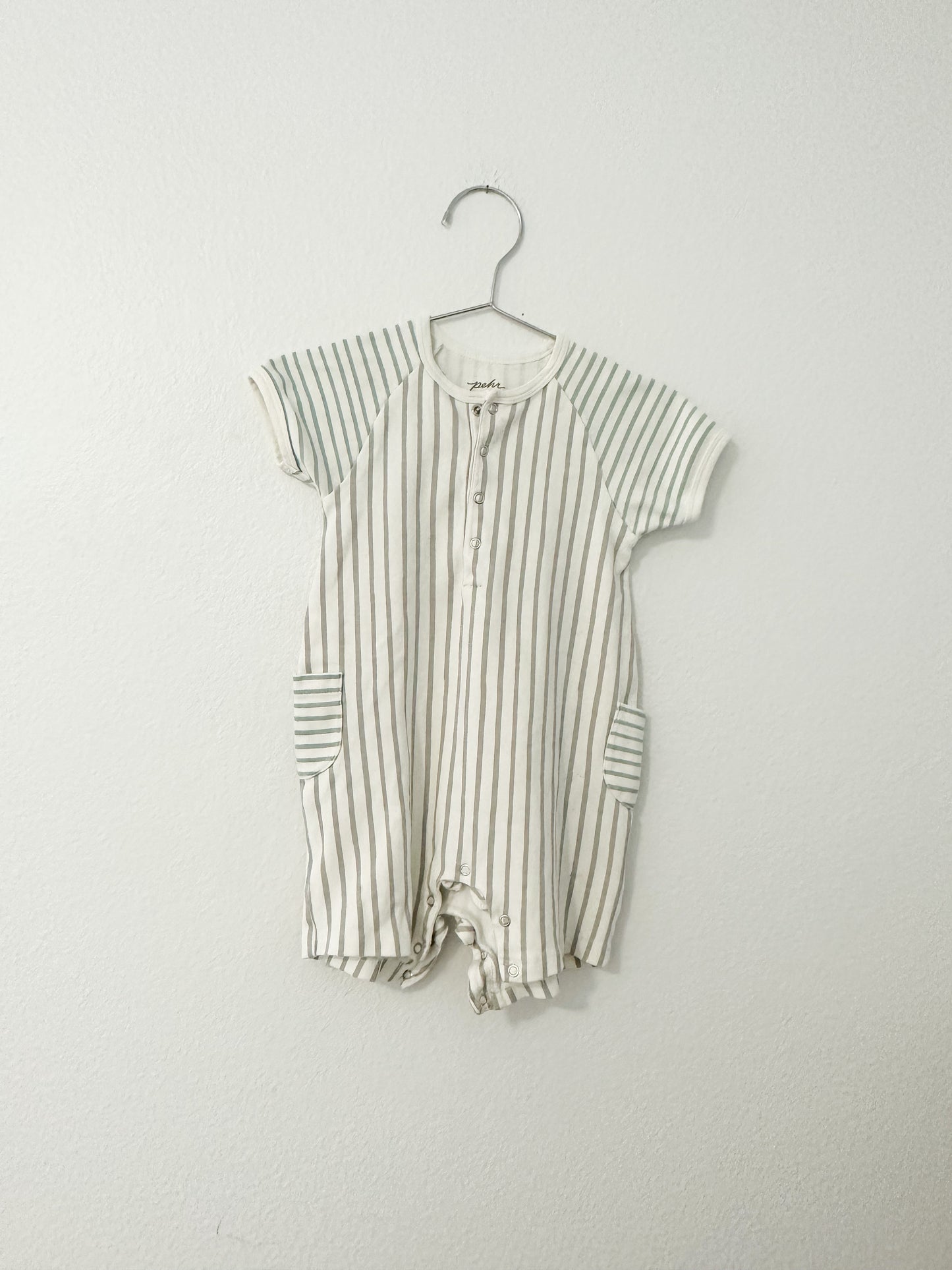 Pehr striped romper|| 12/18