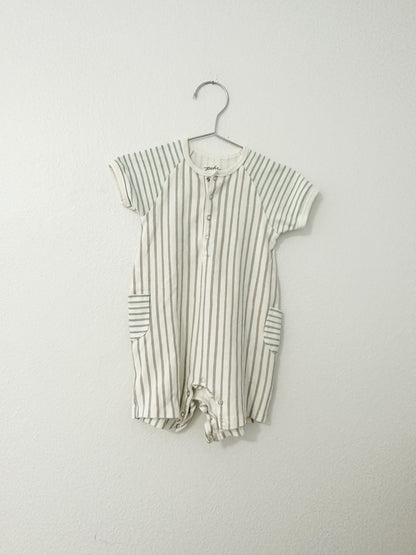 Pehr striped romper|| 12/18