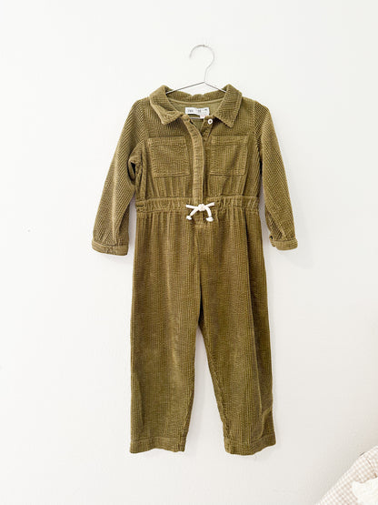 Zara corduroy jumpsuit || 4/5