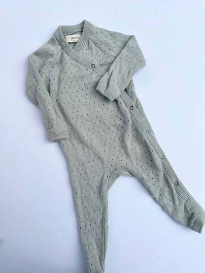 Pehr knit kimono romper|| 0/3