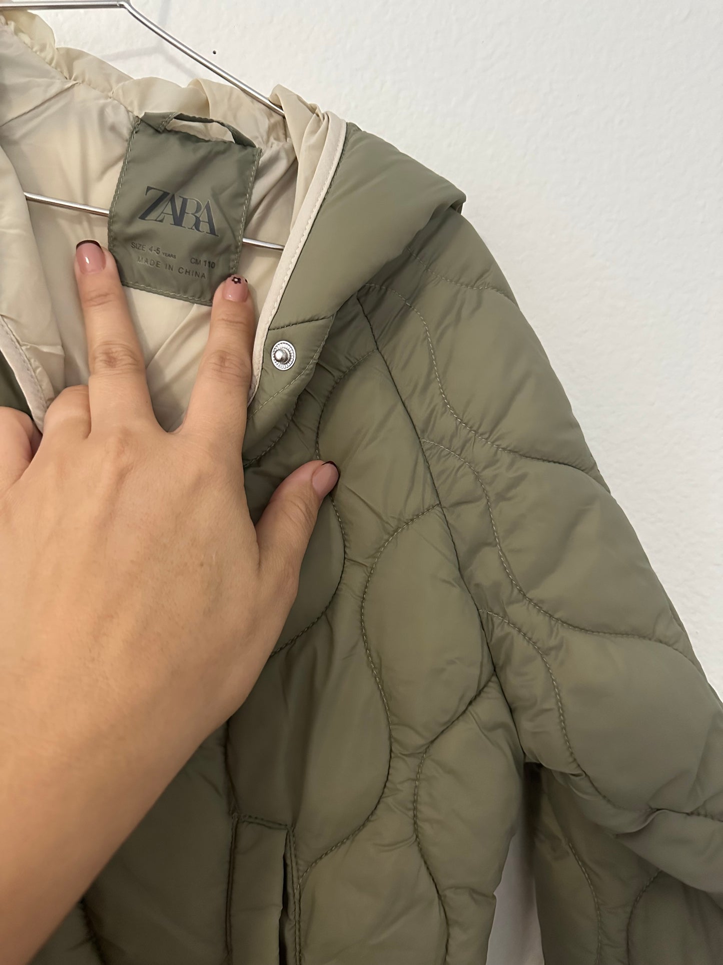 Zara quilted light jacket || 4/5