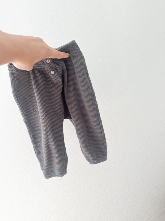 Zara waffle pants (6/9)