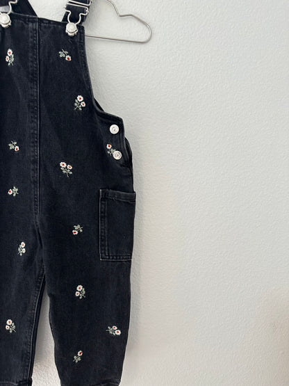 Zara floral overalls|| 12/18