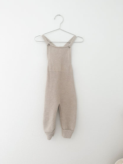Jamie Kay alex romper|| oatmeal fleck  (2T)