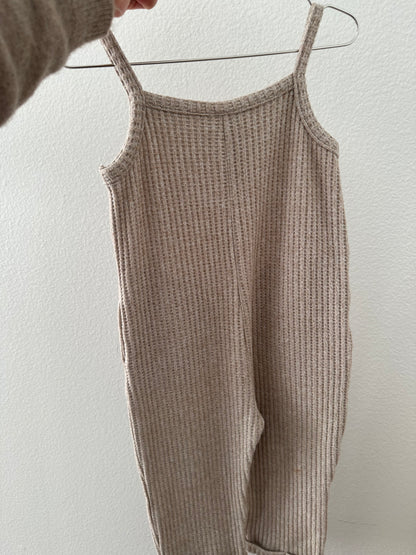 Zara waffle jumpsuit ( 3/4)