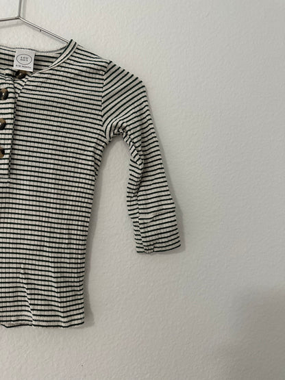 Lou Lou Hunter ribbed sleeper set (6/12)