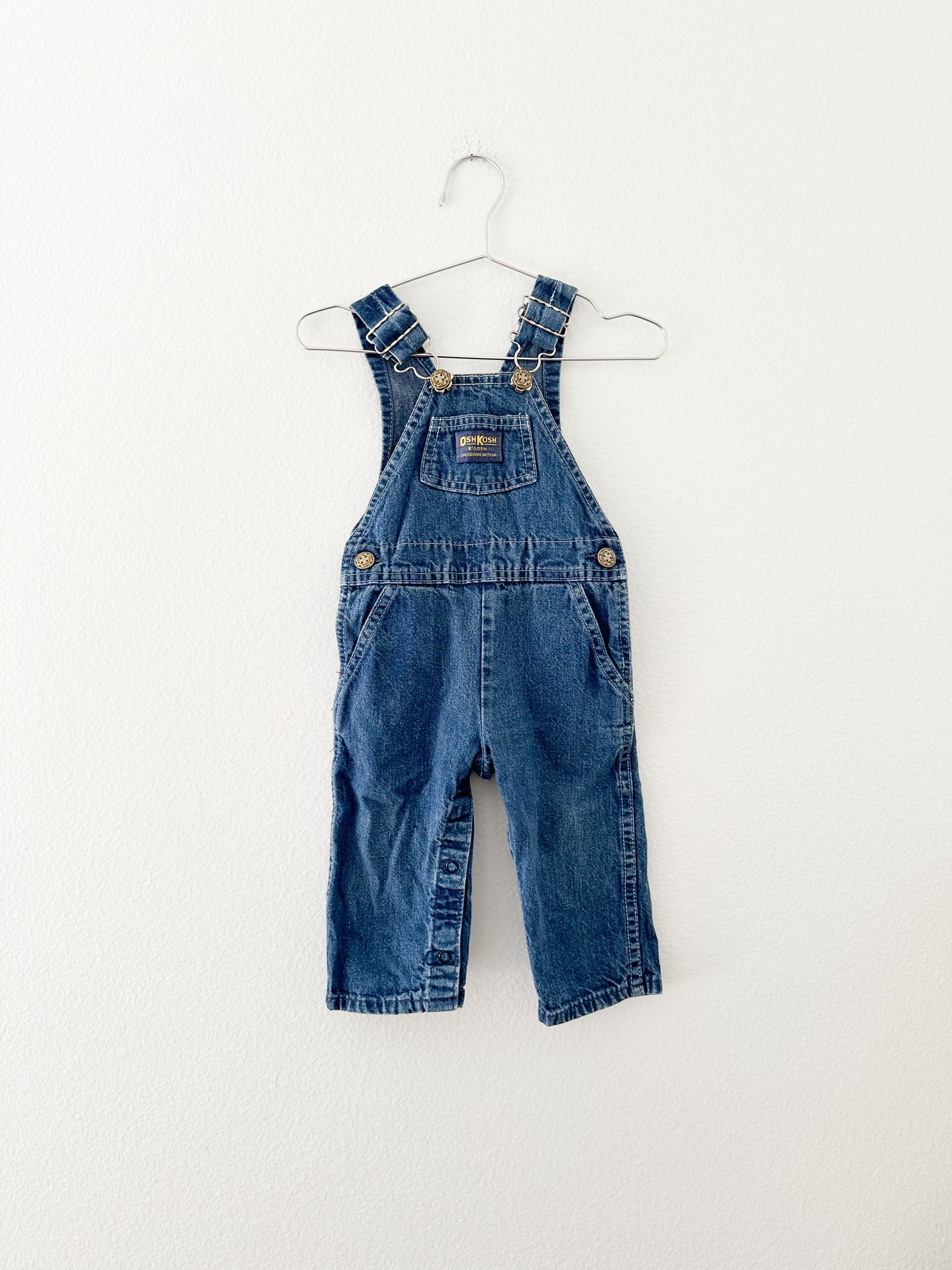 Vintage Oshkosh overalls || 12M