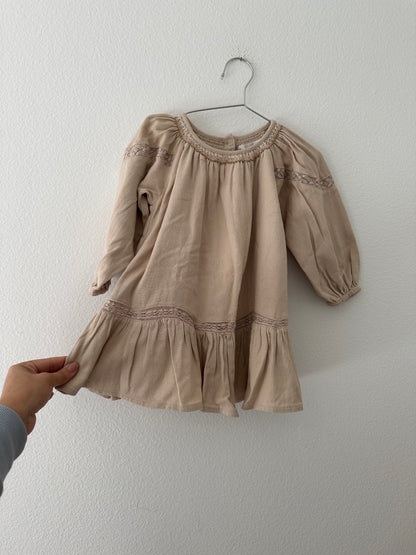 Zara thick linen dress (18/24)