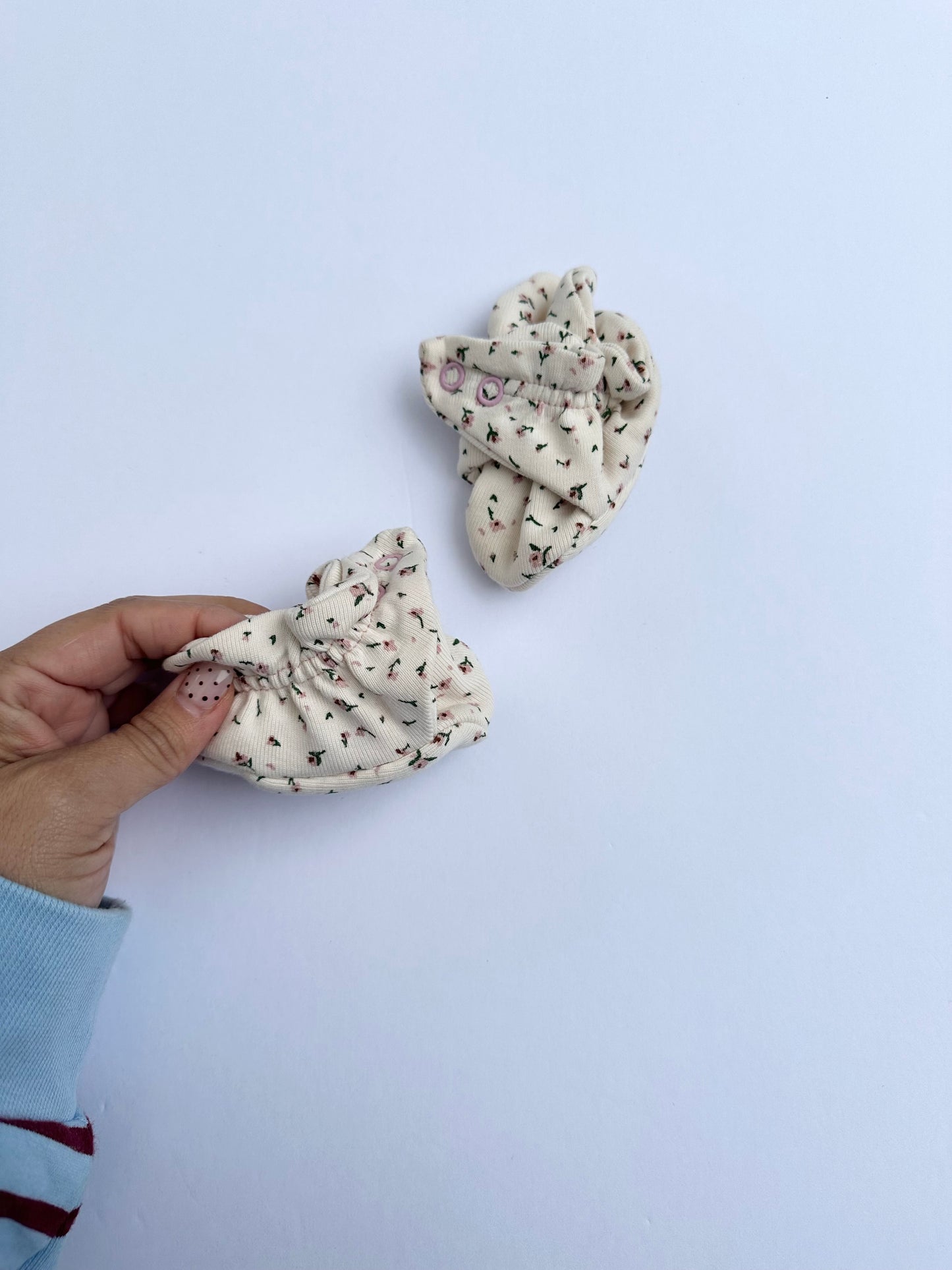 Fin and Vince floral booties|| 6/12