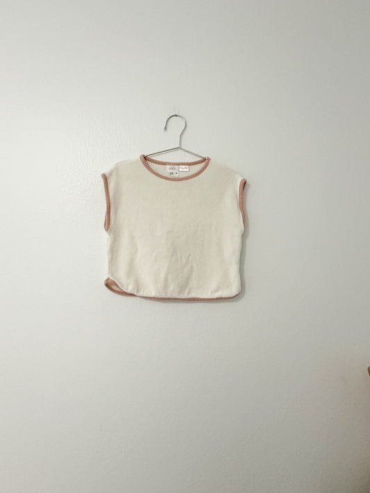 Zara terry cloth vest (12/18)