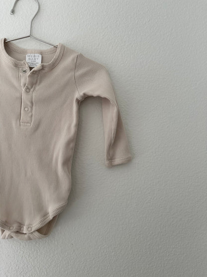 Mebie baby ribbed bodysuit (6/12)