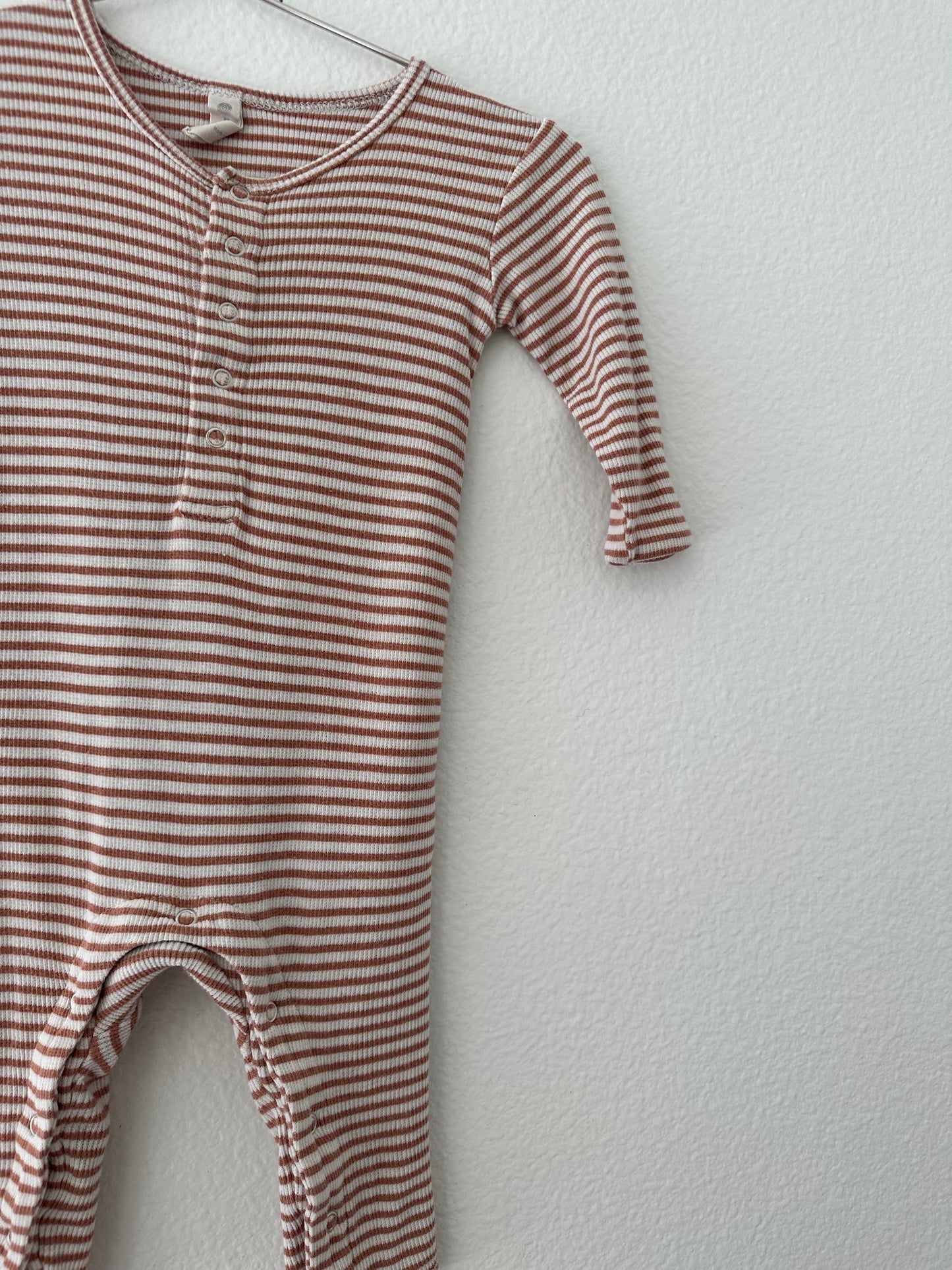 Q by Quincy Mae striped romper (3/6)
