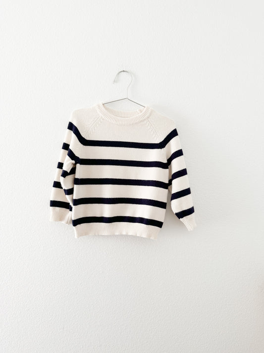 Zara striped knit sweater (2/3)