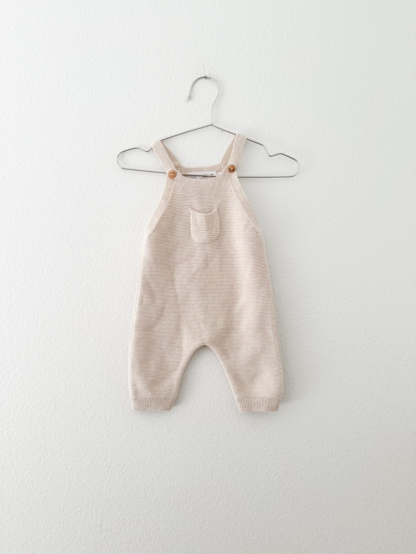 Zara knit overalls || 0/3