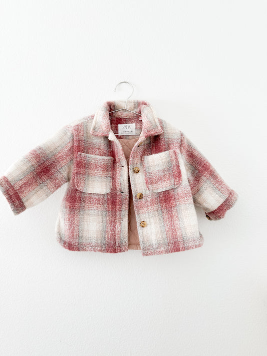 Zara plaid jacket (12/18)