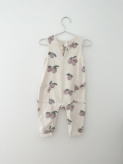 H&M plum romper (12M)