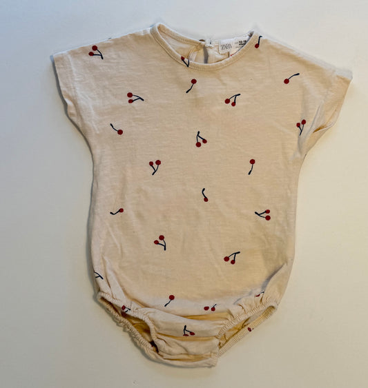 Zara || cherry 🍒 one piece || 12-18m