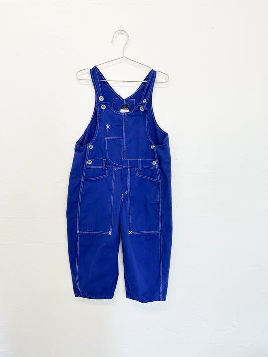 Daniel Hechter bright blue overalls || 4T